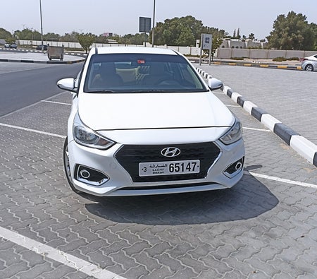 Rent Hyundai Accent 2020 in Sharjah